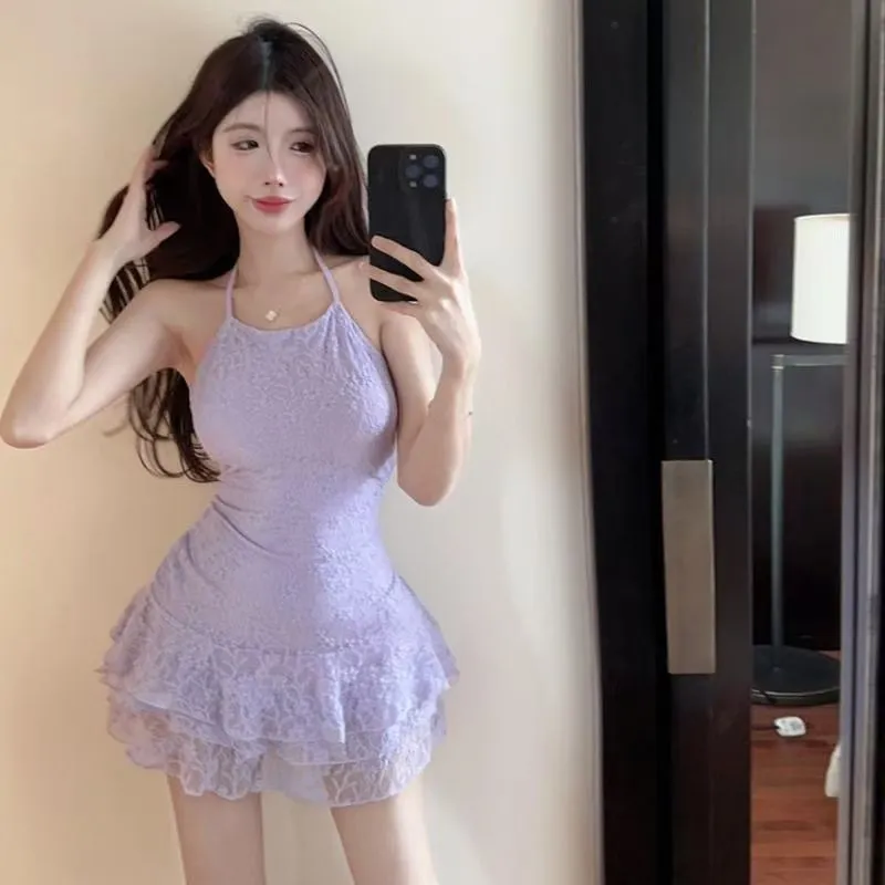 GOSO Slip Dresses Women's Image Color-4