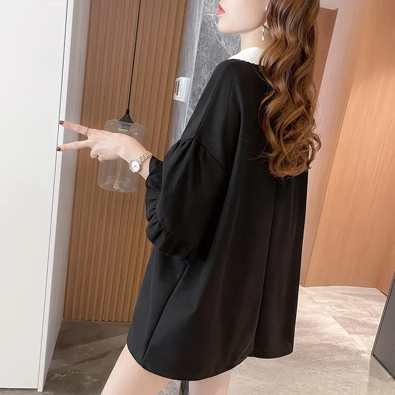 GOSO Drop Shoulder Sleeve T Shirt Women's-4