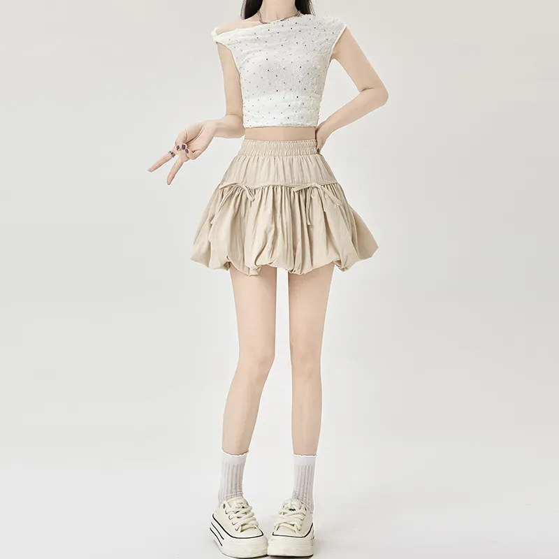 JECCI FIVE Casual Short Skirts Women's-10