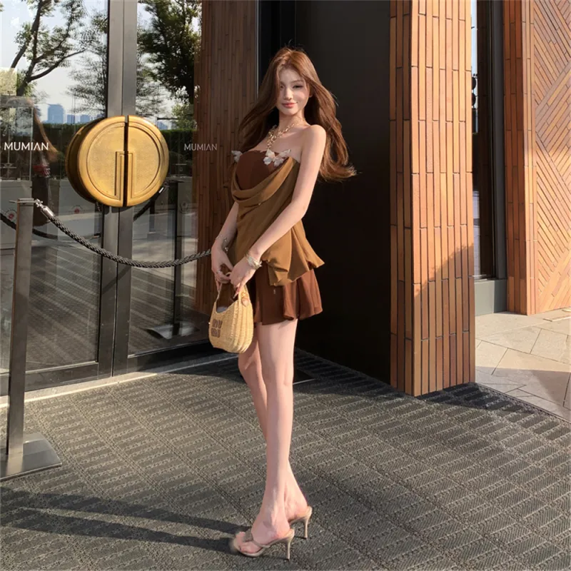JECCI FIVE Two Piece Skirt Sets Women's Image Color-5