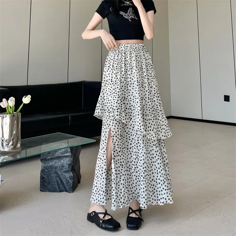 JECCI FIVE Casual Long Skirt Women's-2