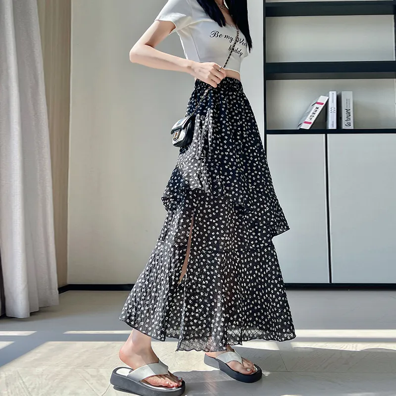 JECCI FIVE Casual Long Skirt Women's-7