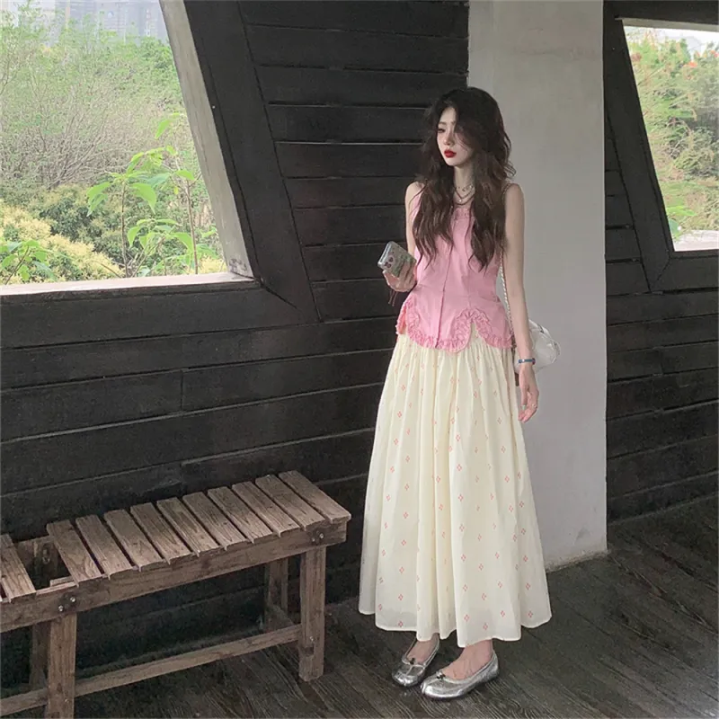 JECCI FIVE Two Piece Skirt Sets Women's-1