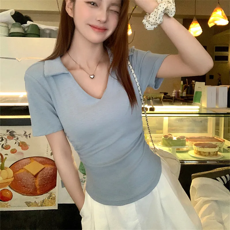 JECCI FIVE Set in Sleeve T Shirt Women's-3