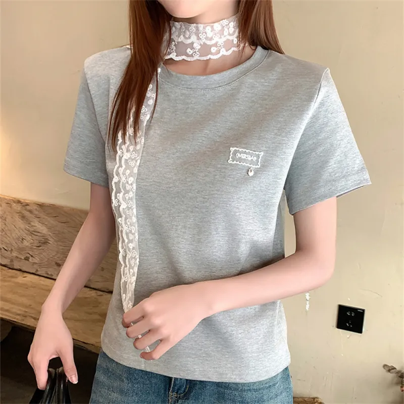 JECCI FIVE Set in Sleeve T Shirt Women's-9
