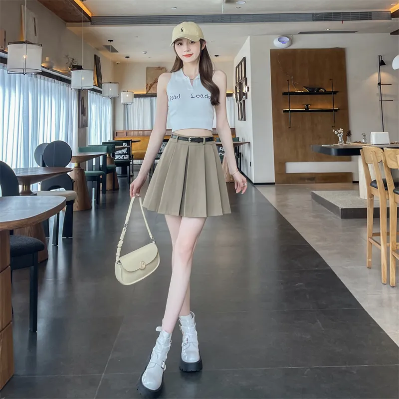 JECCI FIVE Casual Short Skirts Women's-1