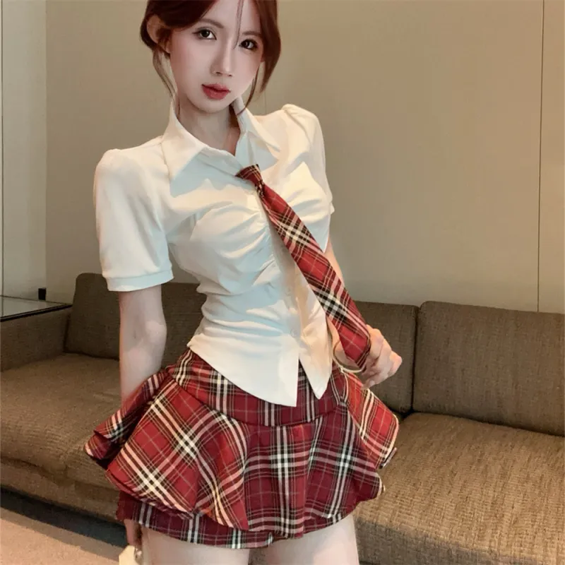 JECCI FIVE Two Piece Skirt Sets Women's-3