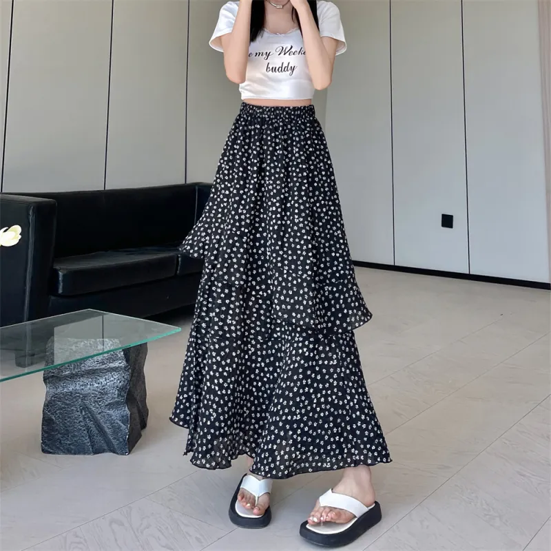 JECCI FIVE Casual Long Skirt Women's-8