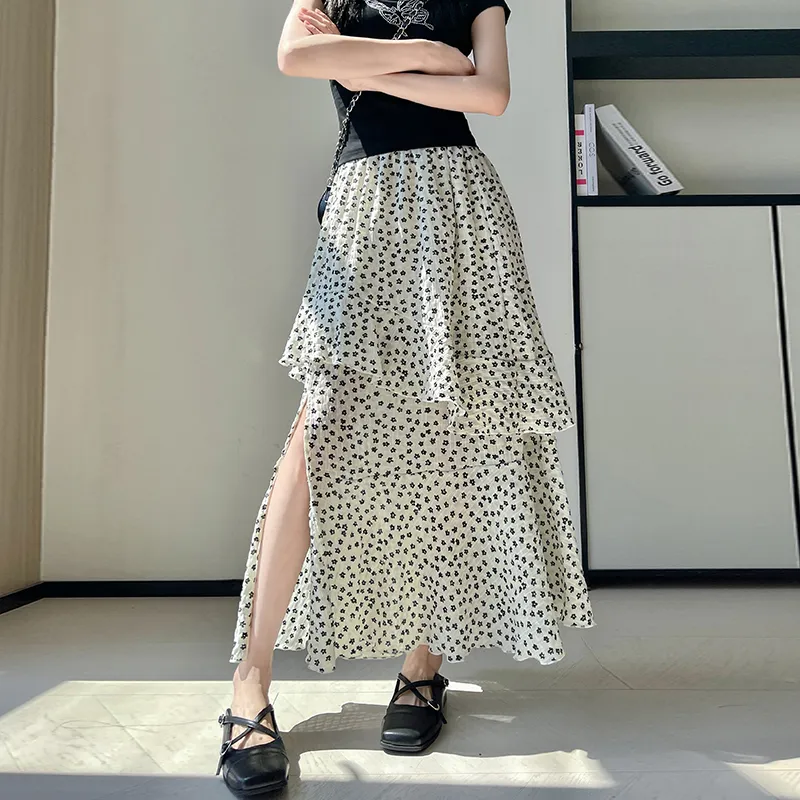 JECCI FIVE Casual Long Skirt Women's-1