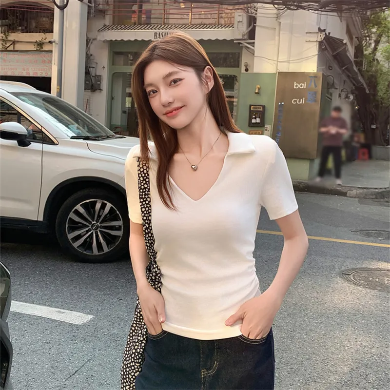 JECCI FIVE Set in Sleeve T Shirt Women's-8