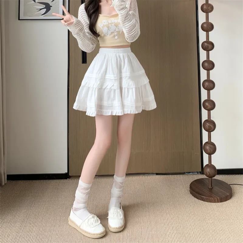 JECCI FIVE Casual Short Skirts Women's-1