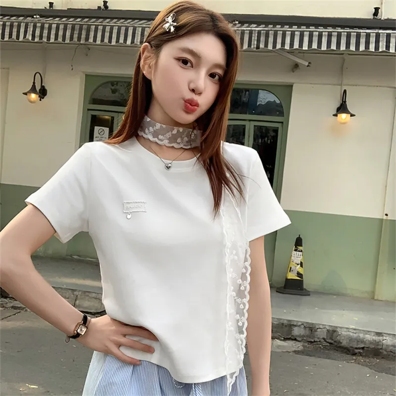 JECCI FIVE Set in Sleeve T Shirt Women's-3