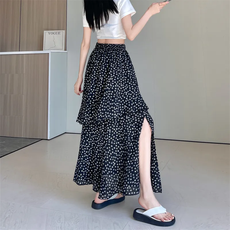 JECCI FIVE Casual Long Skirt Women's-6