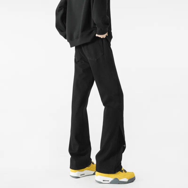 P8H9 Jeans Unisex Black-5