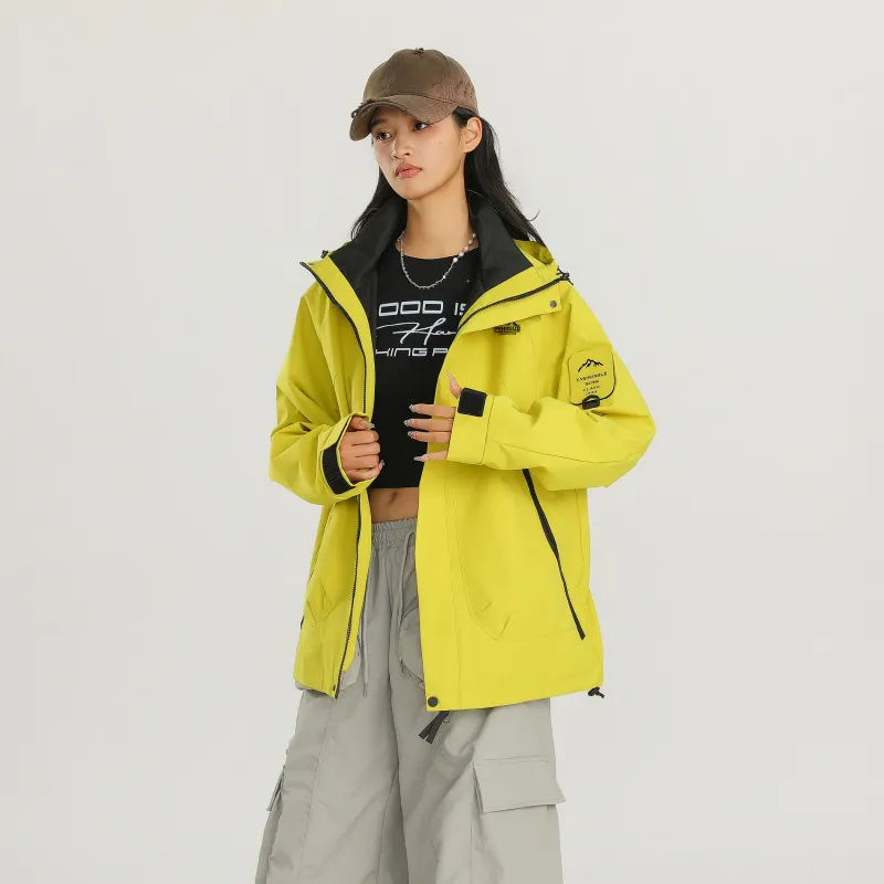 P8H9 Water Resistant Windproof Breathable Warm Lightweight Windbreaker Jacket Unisex-17