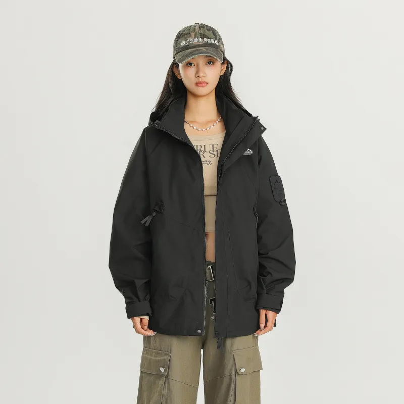 P8H9 Water Resistant Windproof Breathable Warm Lightweight Windbreaker Jacket Unisex-7