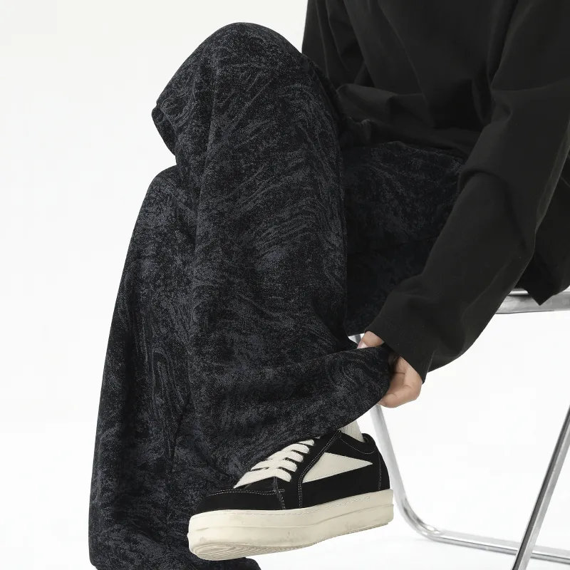 P8H9 Casual Pants Unisex Light Gray-16