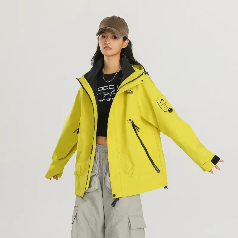 P8H9 Water Resistant Windproof Breathable Warm Lightweight Windbreaker Jacket Unisex-18