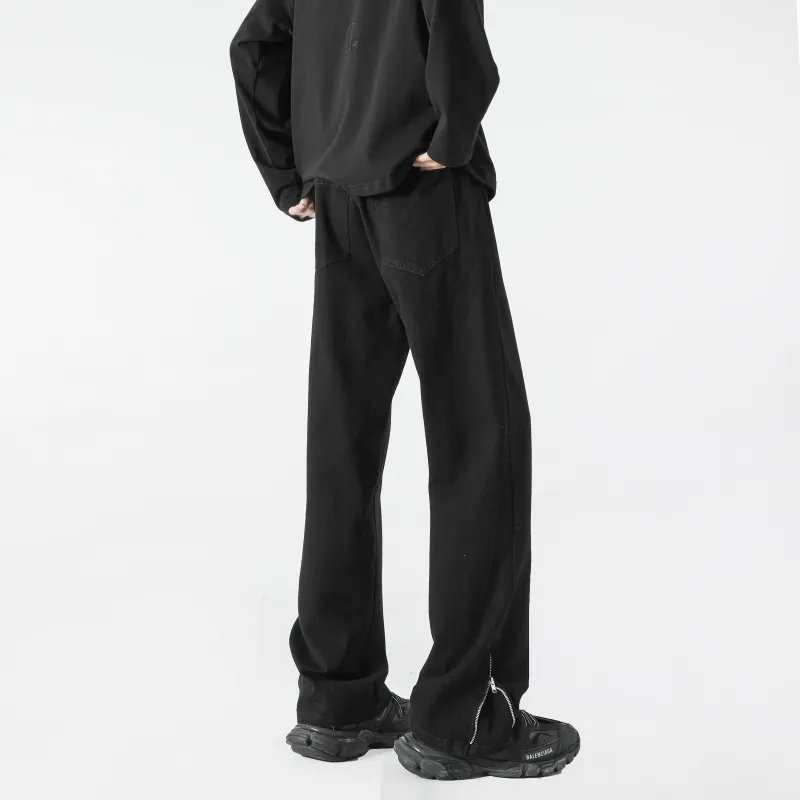 P8H9 Jeans Unisex Black-4