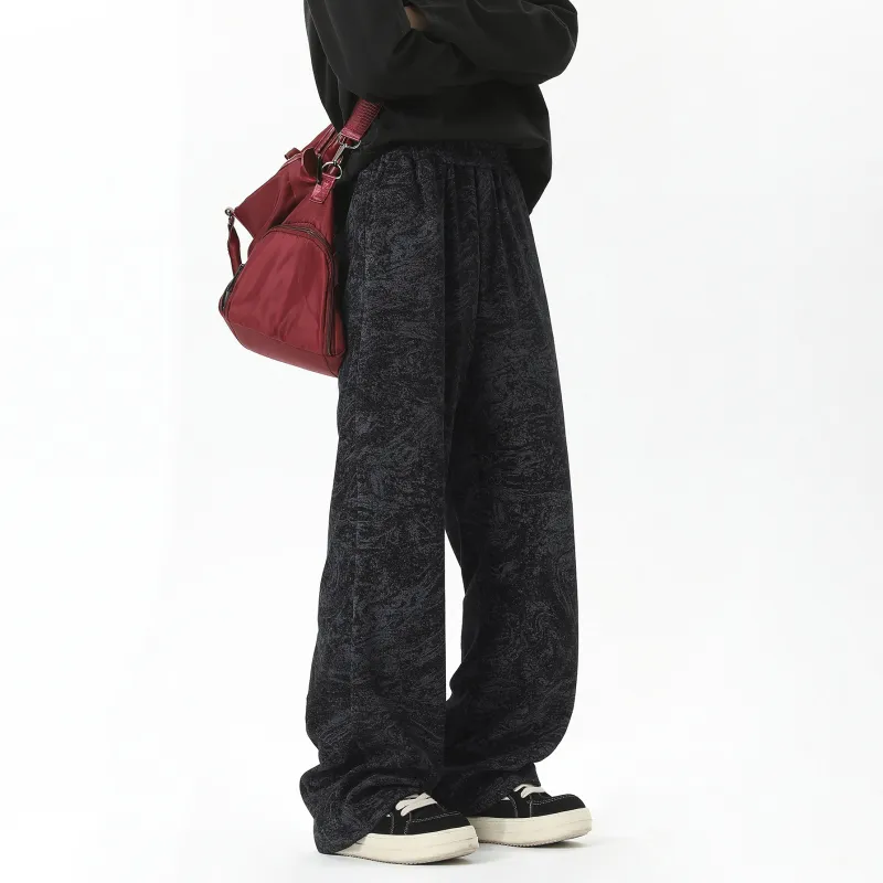 P8H9 Casual Pants Unisex Light Gray-13