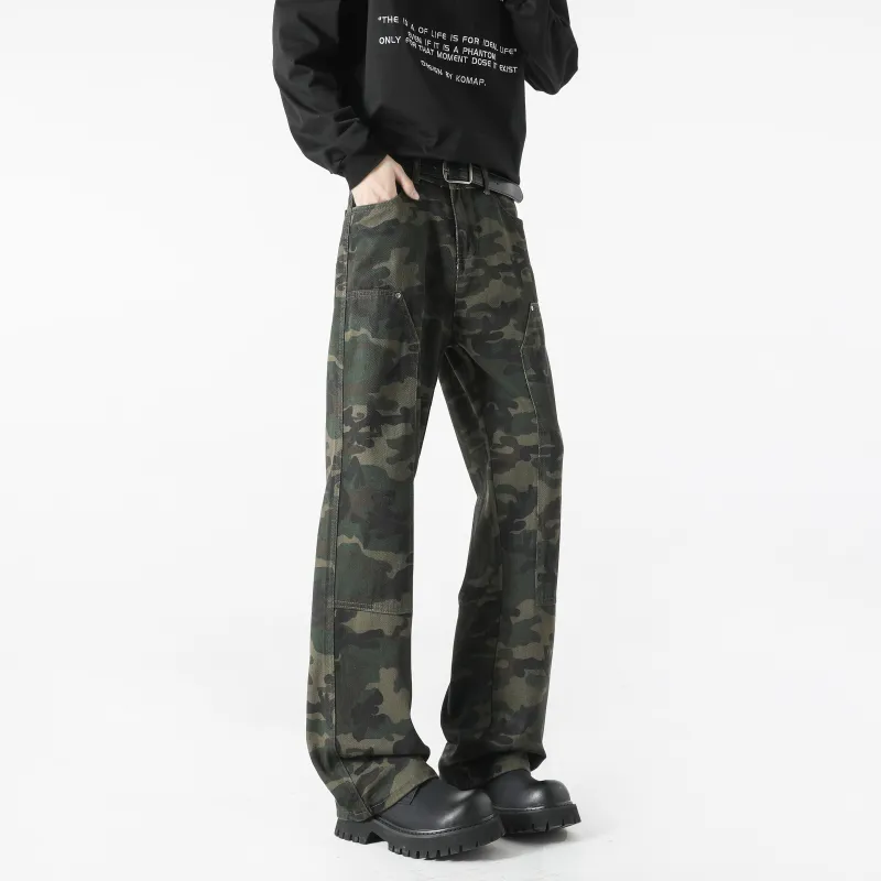 P8H9 Jeans Unisex Camouflage-4