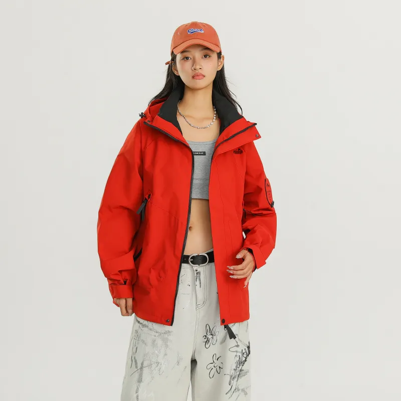 P8H9 Water Resistant Windproof Breathable Warm Lightweight Windbreaker Jacket Unisex-22