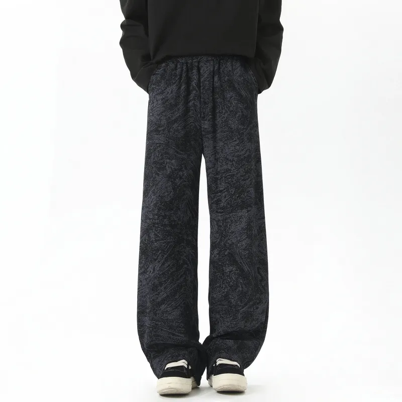 P8H9 Casual Pants Unisex Light Gray-12