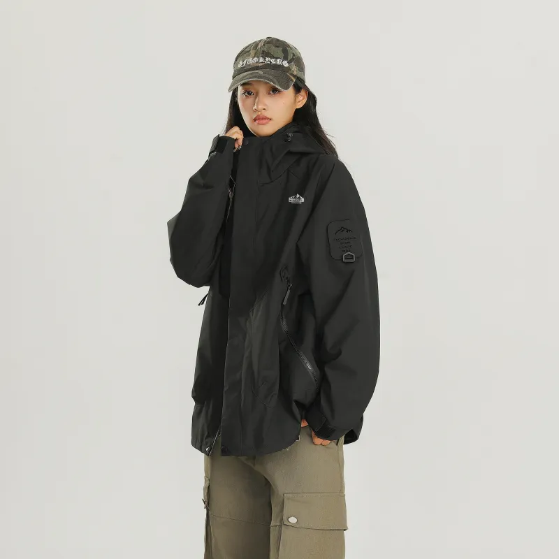 P8H9 Water Resistant Windproof Breathable Warm Lightweight Windbreaker Jacket Unisex-31