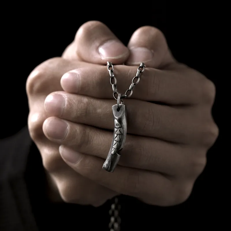 Silver Art Sterling Silver 999 Necklaces Men's-4