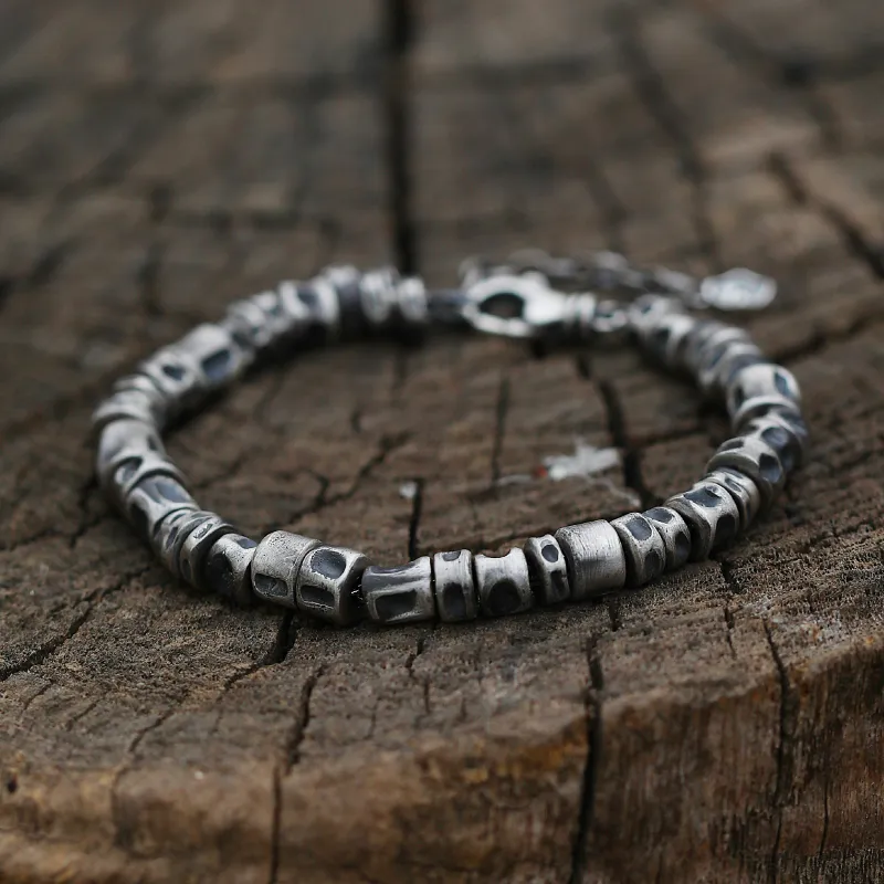 Silver Art 999 Silver Traditional Style Sterling Silver Bracelets Men's-1