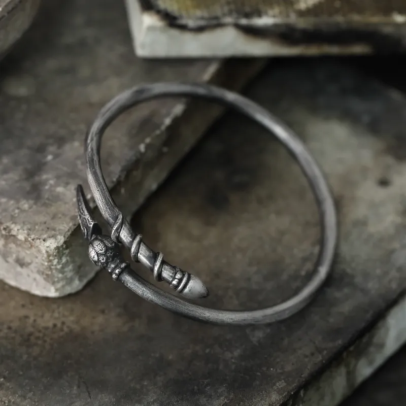 Silver Art Sterling Silver 999 Bangles Men's-4
