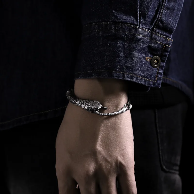 Silver Art Sterling Silver 999 Bracelets Men's-4