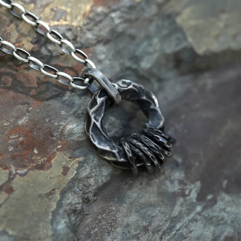 Silver Art Sterling Silver 999 Necklaces Men's-3