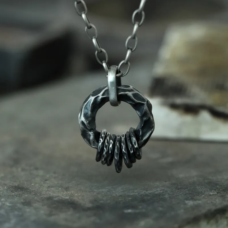 Silver Art Sterling Silver 999 Necklaces Men's-1