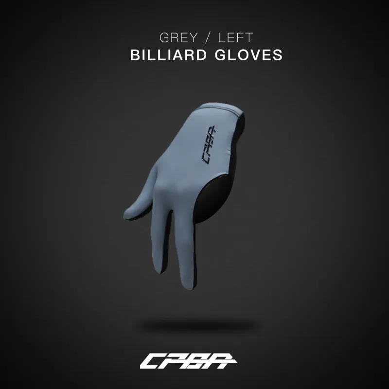 CPBA Billiards Three Finger Gloves Left Hand Single, Fingerless, Lycra Fabric M/L/XL Unisex-6