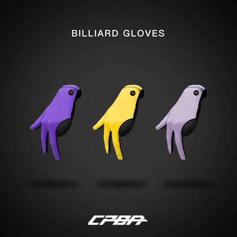 CPBA Billiards Three Finger Gloves Lycra Fabric M/L/XL Left Hand, Single Finger Not Visible Unisex-1