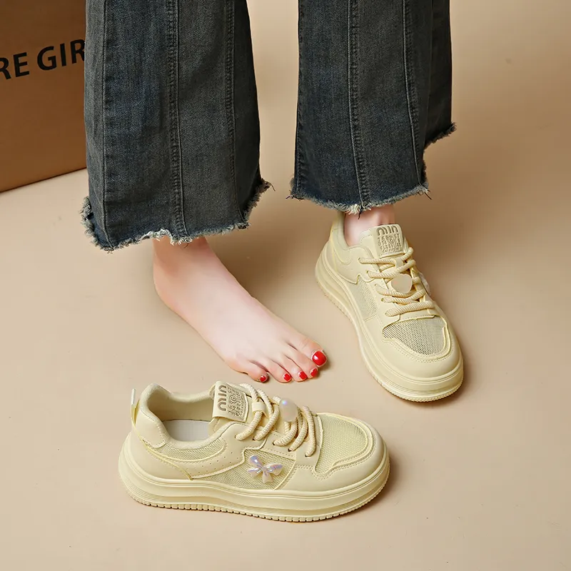 BANWEIDIYA Low Top Skateboard Shoes Women's-7