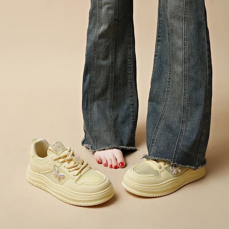 BANWEIDIYA Low Top Skateboard Shoes Women's-6
