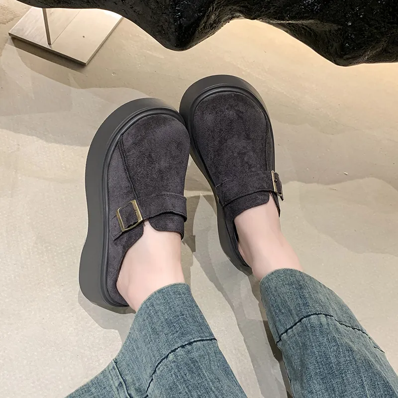 BANWEIDIYA Abrasion Resistant Slip Resistant Wrap toe Slippers Women's-6