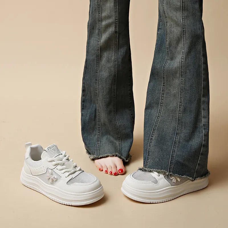 BANWEIDIYA Low Top Skateboard Shoes Women's-10