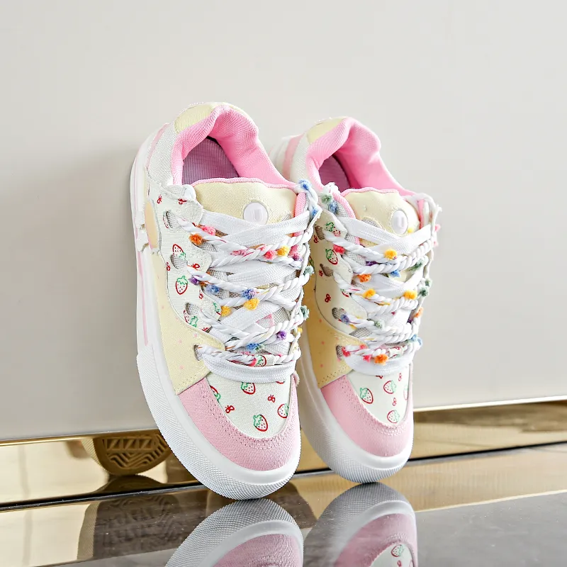 BANWEIDIYA Slip Resistant Height Increasing Low Top Skateboard Shoes Women's-13