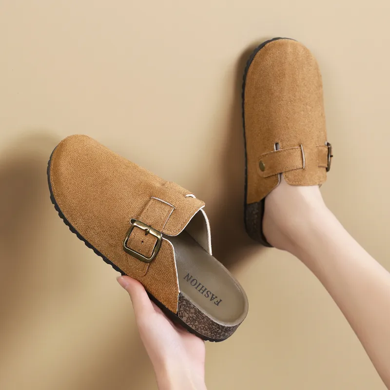 BANWEIDIYA Closed Toe Slippers Women's-2