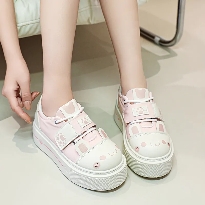 BANWEIDIYA Abrasion Resistant Lightweight Height Increasing Low Top Skateboard Shoes Women's-6