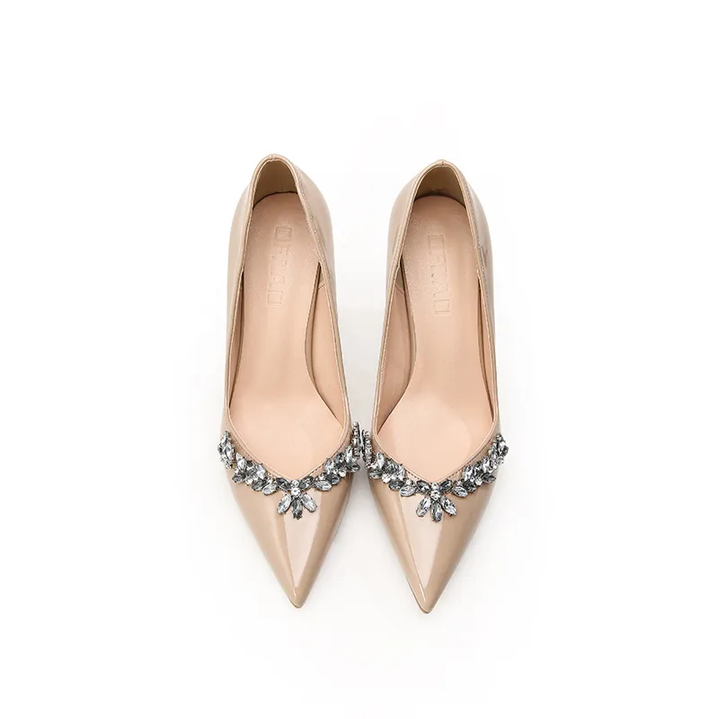BANWEIDIYA Slim Heel High Heels Women's-10
