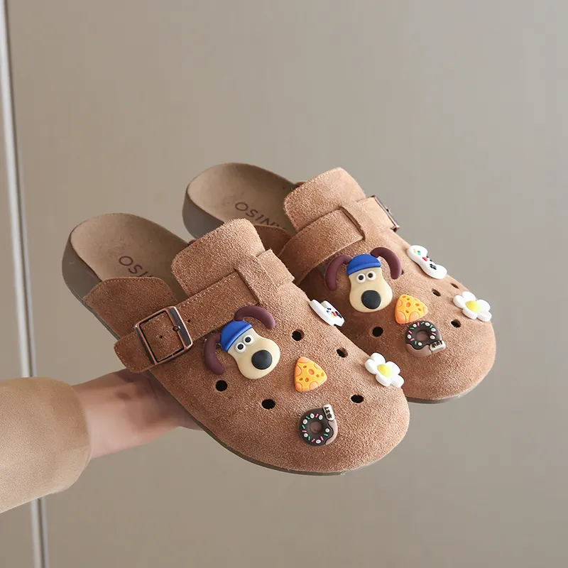 BANWEIDIYA Rubber Sole Abrasion Resistant Slip Resistant Wrap toe Slippers Women's-3