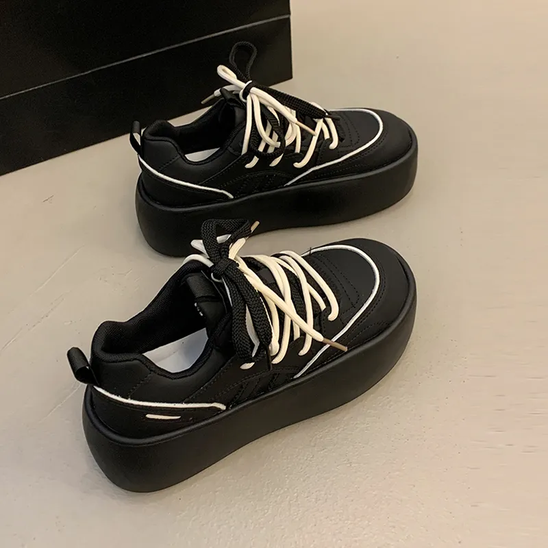 BANWEIDIYA Low Top Skateboard Shoes Women's-2