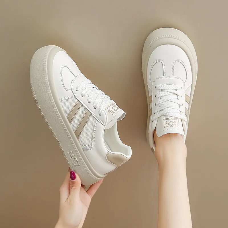 BANWEIDIYA Slip Resistant Cushioning Abrasion Resistant Low Top Skateboard Shoes Women's-7