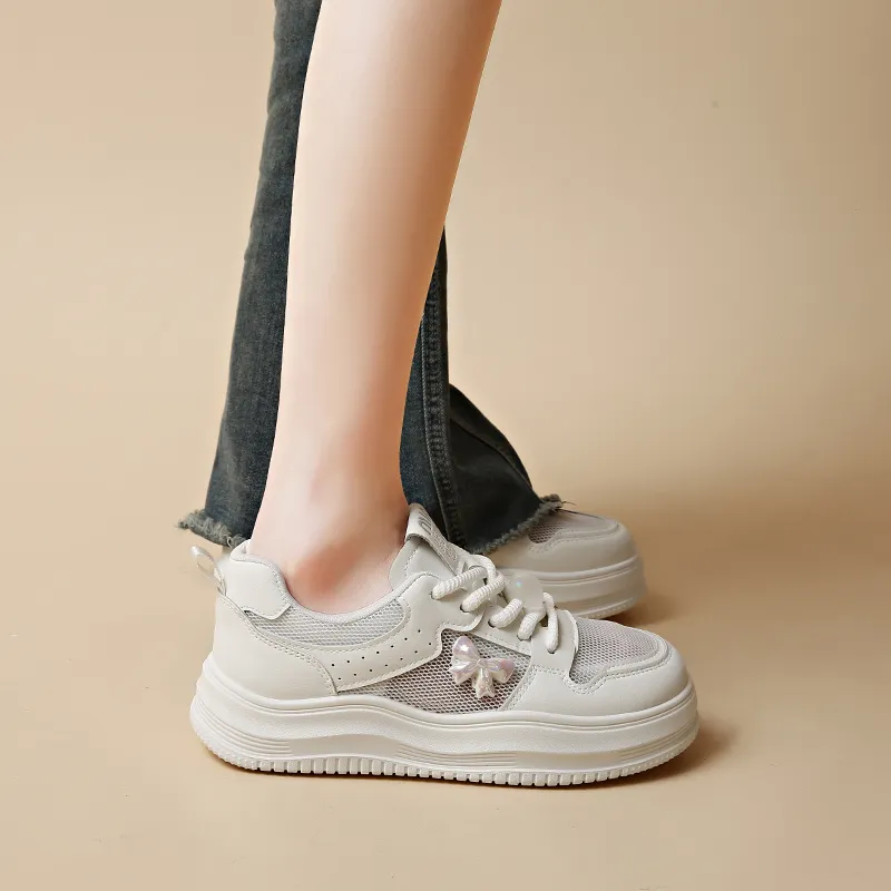 BANWEIDIYA Low Top Skateboard Shoes Women's-11