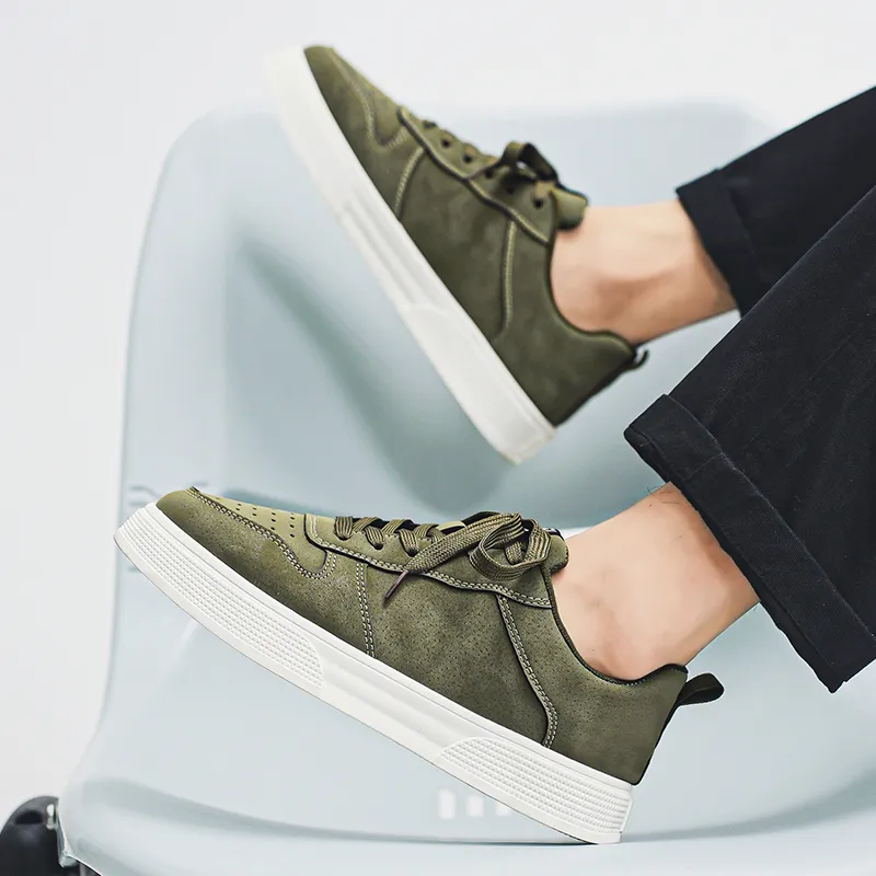 SOURCE Non slip Lightweight Low Top Skateboard Shoes Men's-9