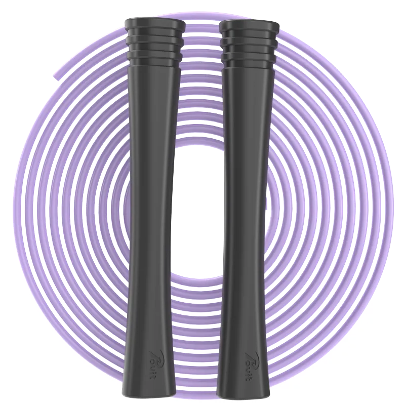 POVIT Fitness Training Non Countable Jump Ropes Adults Handle PP, Rope PVC Plastic 3m-9